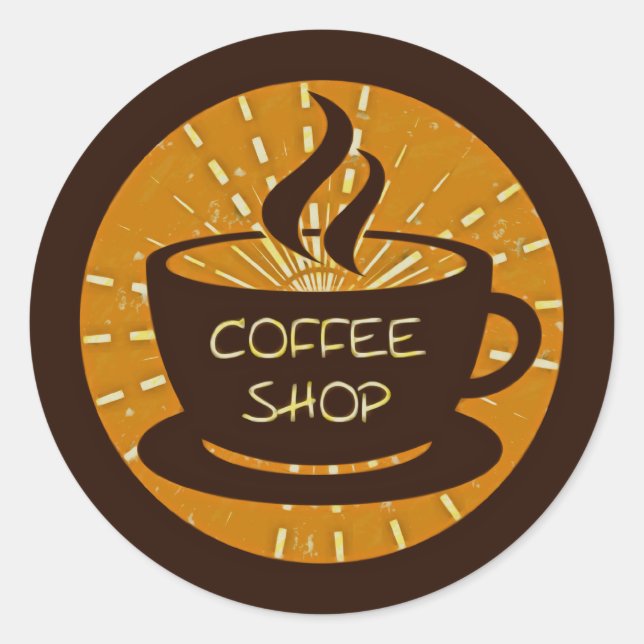 Adesivo Compro Café (Frente)
