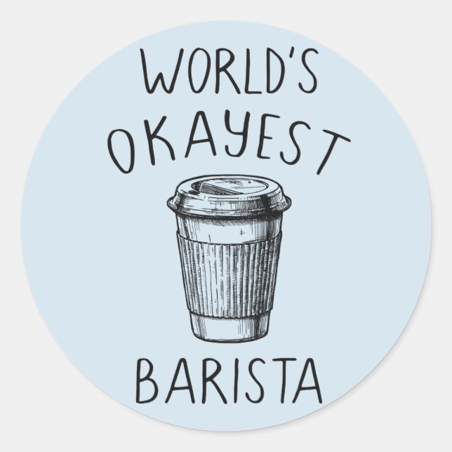 Adesivo Compro de café Barista do Mundo Flair Sticker (Frente)