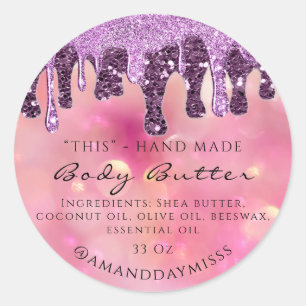 Adesivo Compro de Glitter de Unidades de Empacotamento de
