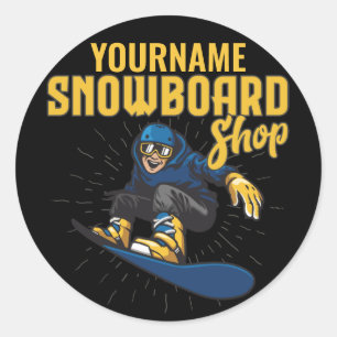 Adesivo Compro de Snowboard Personalizado da Borda de Neve