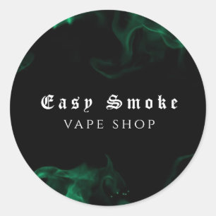 Adesivo Compro Vape Green Business