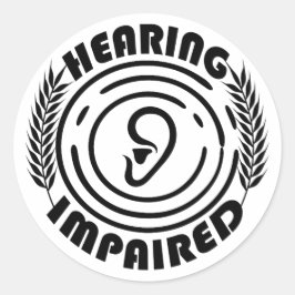 Adesivo Compromisso auditivo
