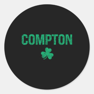 Adesivo Compton Irish Shamrock Dia de São Patrício 