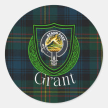 Conceda Tartan e Brasão do Clã Escocês Grant