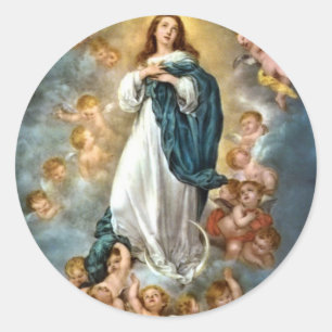 Adesivo Concepção imaculada de Mary