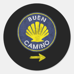Adesivo Concha Buen Camino El Camino De Santiago De Compos