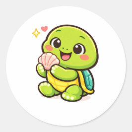 Adesivo Concha Encontrada na Praia