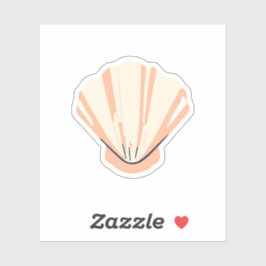 Adesivo Concha Marinha Bonita