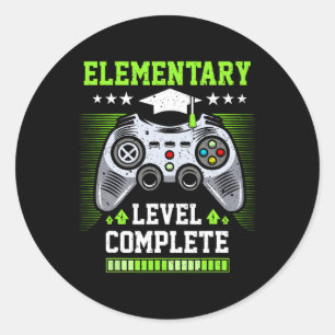Adesivo Conclusão do Nível Fundamental Turma de 2025 Gamer