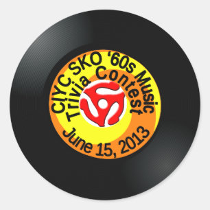 Adesivo Concurso Trivia 1