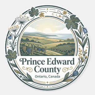 Adesivo Condado de Prince Edward Canadá