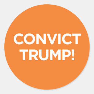 Adesivo Condenado Trump! -Adesivo