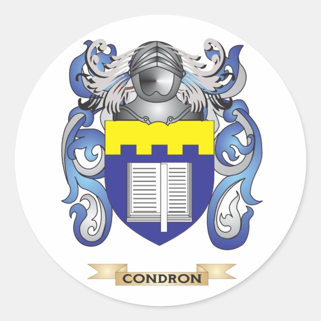 Adesivo Condron Casaco de Armas (Frente)