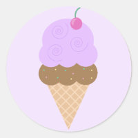 Cone de Sorvete de Grama