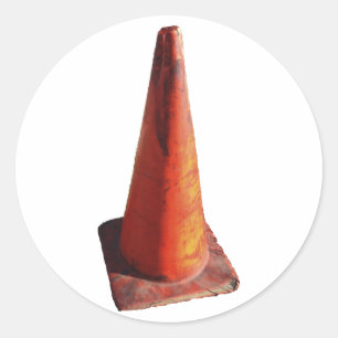 Adesivo Cone do tráfego