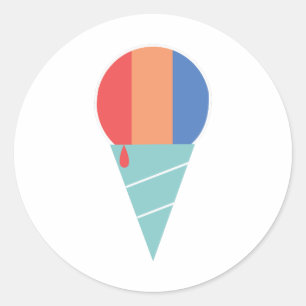 Adesivo Cone listrado de Sno