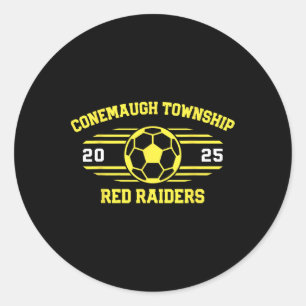 Adesivo Conemaugh Township Red Raiders Futebol Byll 2025