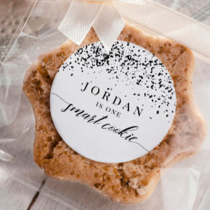 Adesivo Confete Um Biscoito Inteligente Favor de Festa de 