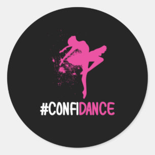 Adesivo Confiança - Dança e Presente de Dança Corta para D