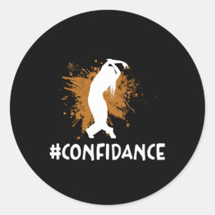 Adesivo Confiança Para Coreografia De Dançarino