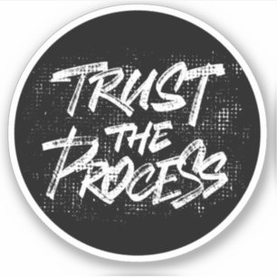 Adesivo Confiar no processo