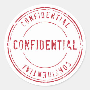 Adesivo Confidencial