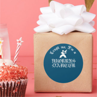 Adesivo Confie Em Mim Que Sou Um Texto Branco De Dançarino