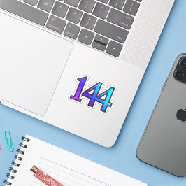 Adesivo Confirmação do Número de Anjo 144