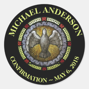 Adesivo Confirmação RCIA do Vidro Conservado Espírito Sant