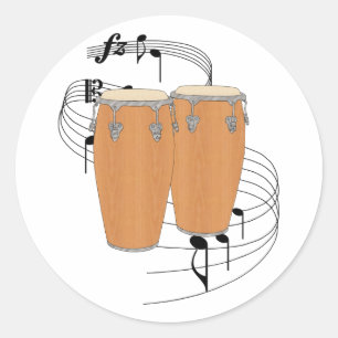 Adesivo Conga Drums