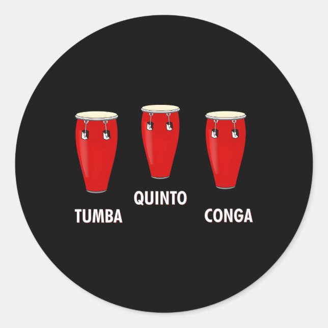 Adesivo Conga Quinto Tumba (Frente)