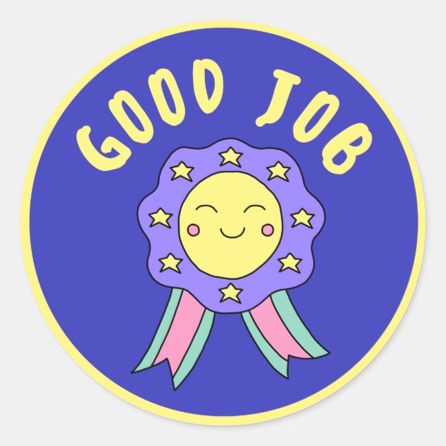 Adesivo congratulations on a job well done stickers (Frente)