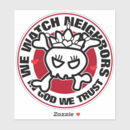 Adesivo Conheça A Princesa Que Observamos Vizinhos