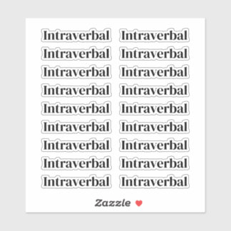 Adesivo Conjunto de 18 Rótulos ABA | Autocolantes Autismos