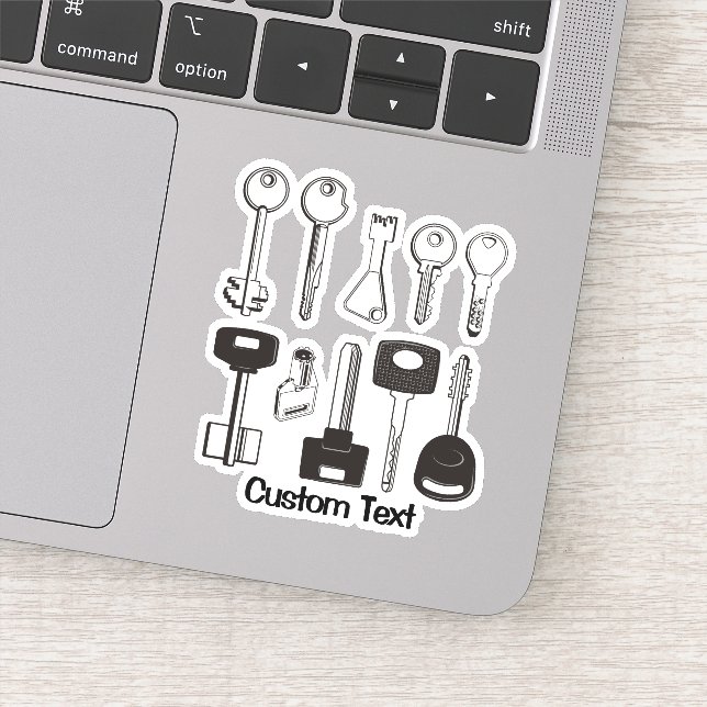 Adesivo Conjunto de Chaves (Detalhe)