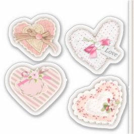 Adesivo Conjunto de corações