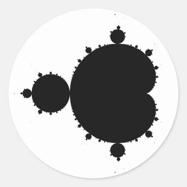Adesivo Conjunto de Mandelbrot 01 - Fractal (Frente)