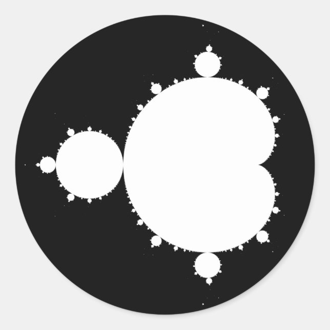 Adesivo Conjunto de Mandelbrot 02 - Fractal (Frente)