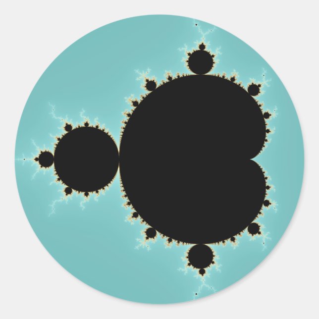 Adesivo Conjunto de Mandelbrot 06 - Fractal (Frente)