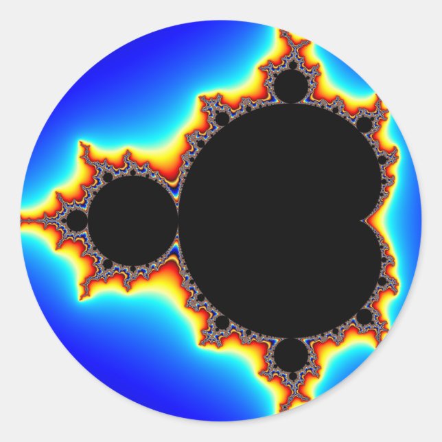 Adesivo Conjunto de Mandelbrot Original 03 - Fratural (Frente)