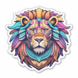 Adesivo Conjunto Premium Roar de Leão