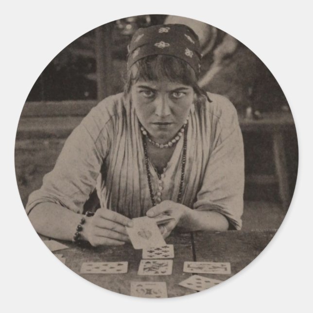 Adesivo Conjunto Redondo "Fortune Teller" (Frente)