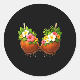Adesivo Conjunto Sutiã de Coco DIY de Halloween Engraçado 