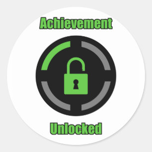 Adesivo Conquista desbloqueada