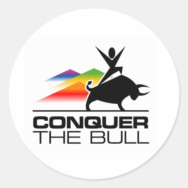 Adesivo Conquiste o Bull (Frente)