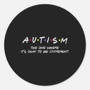 Adesivo Consciência Autismo Aquele onde está tudo bem ser