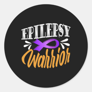 Adesivo Consciência da Epilepsia Combate EUA Guerreiro Epi