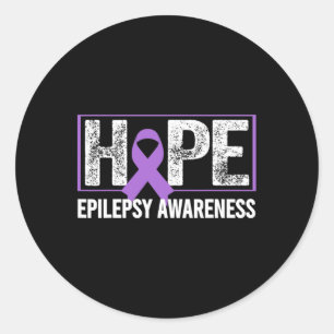 Adesivo Consciência da epilepsia - Esperança de consciênci