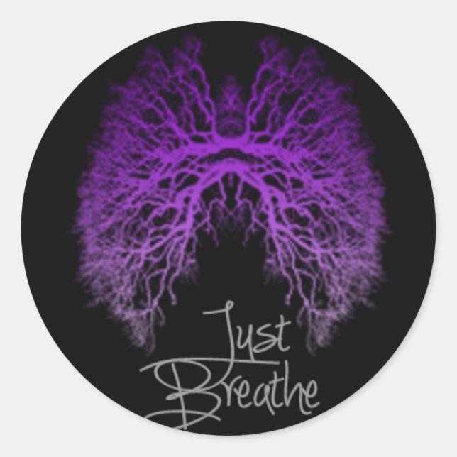 Adesivo Consciência da Fibrose Cística (Frente)