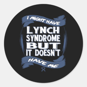 Adesivo Consciência da Síndrome de Lynch